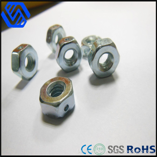Blue-White Zinc Plating Nut